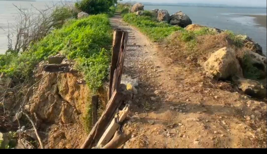 Estado del Tajamar occidental