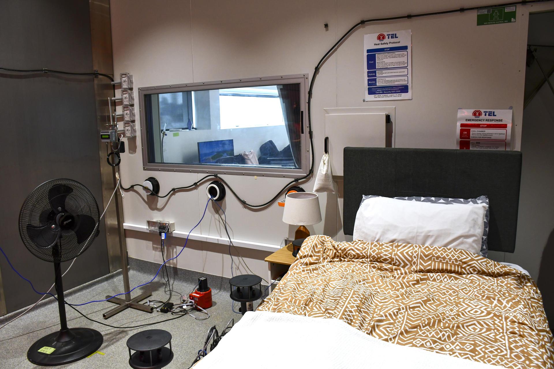 Cámara climática en Australia.