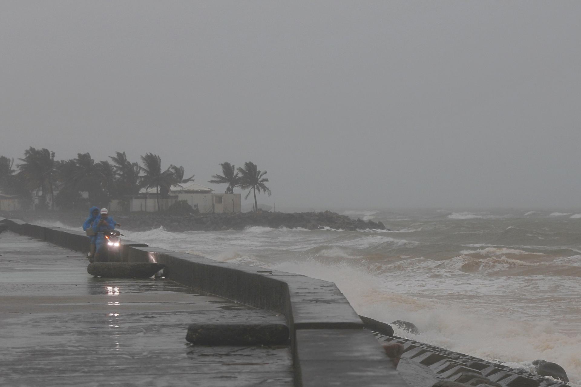 Tifón Kalmaegi en Vietnam.