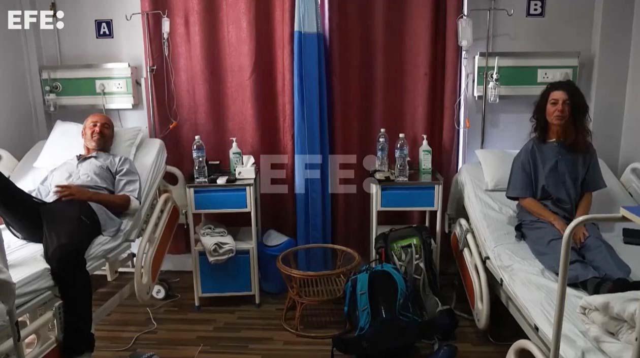 Alpinistas rescatados