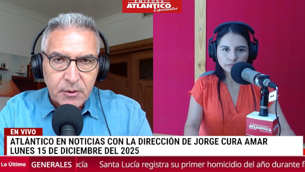 Transmisión de Atlántico en Noticias.