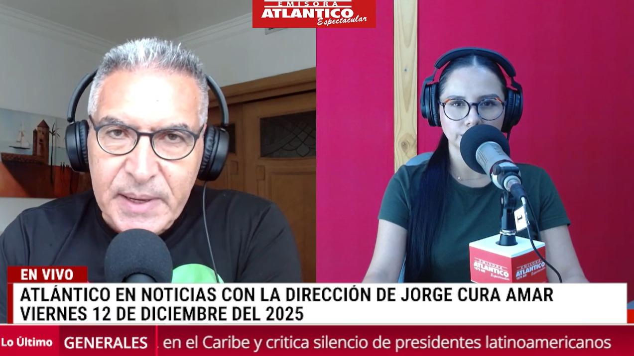 Transmisión de Atlántico en Noticias.