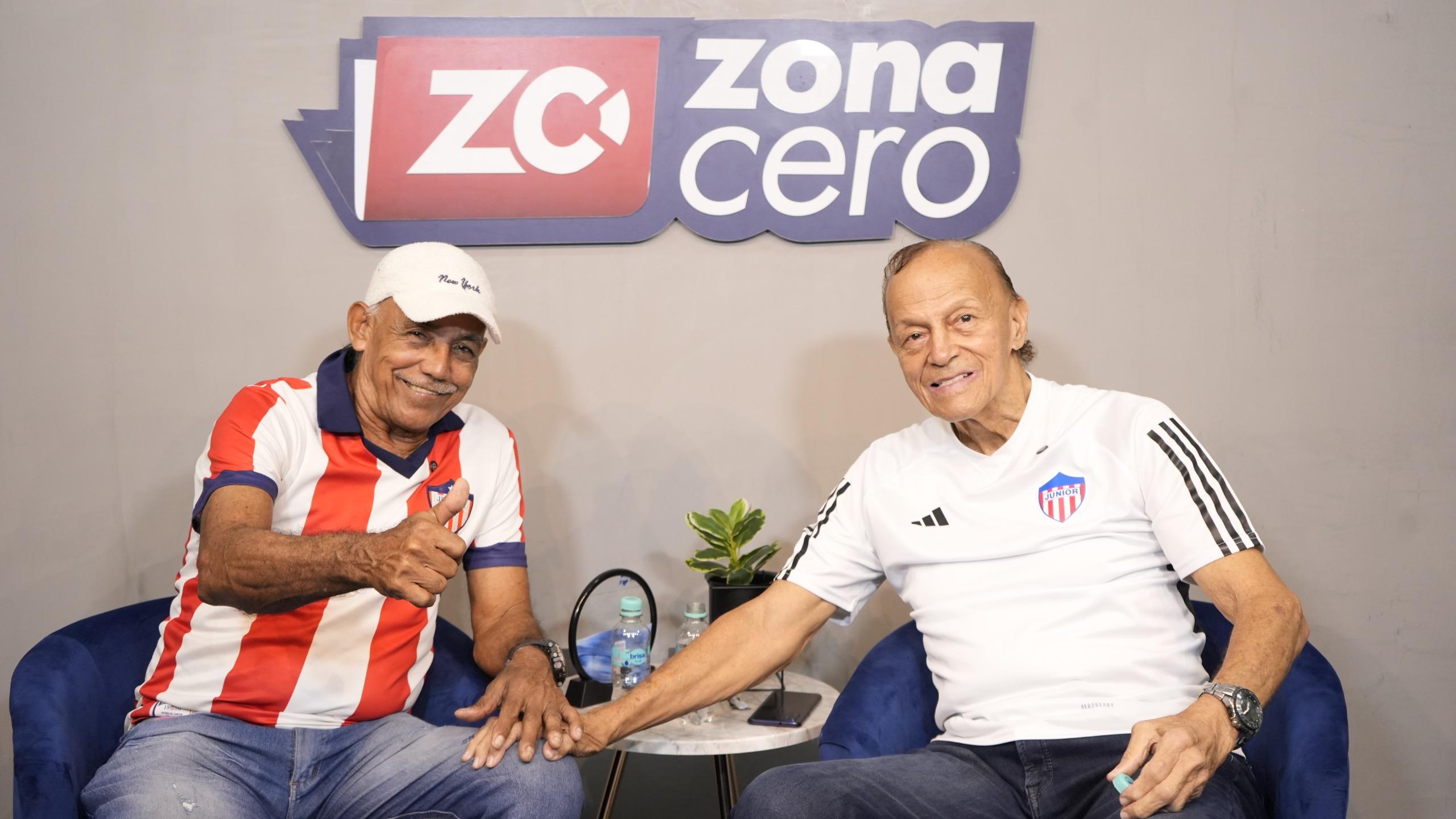 Carlos Molinares y Gabriel Berdugo recordaron el segundo título de Junior, en 1980 ante Deportivo Cali.