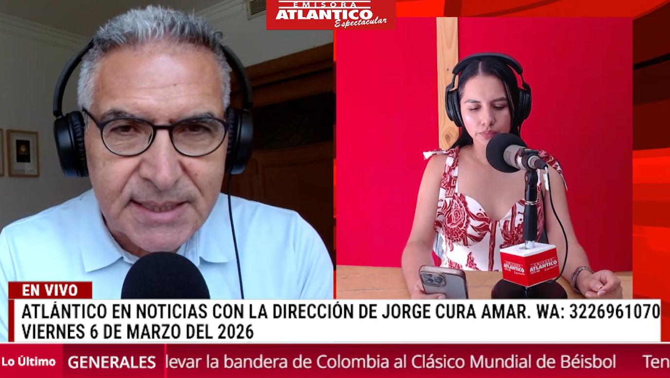 Transmisión de Atlántico en Noticias.