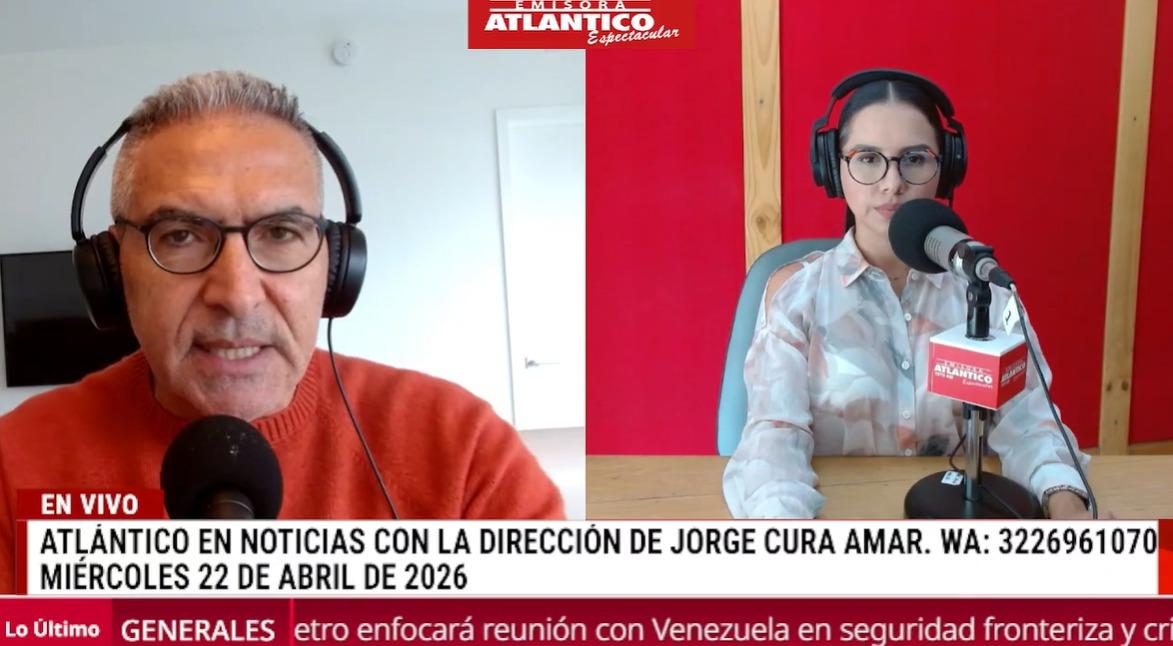 Transmisión de Atlántico en Noticias.