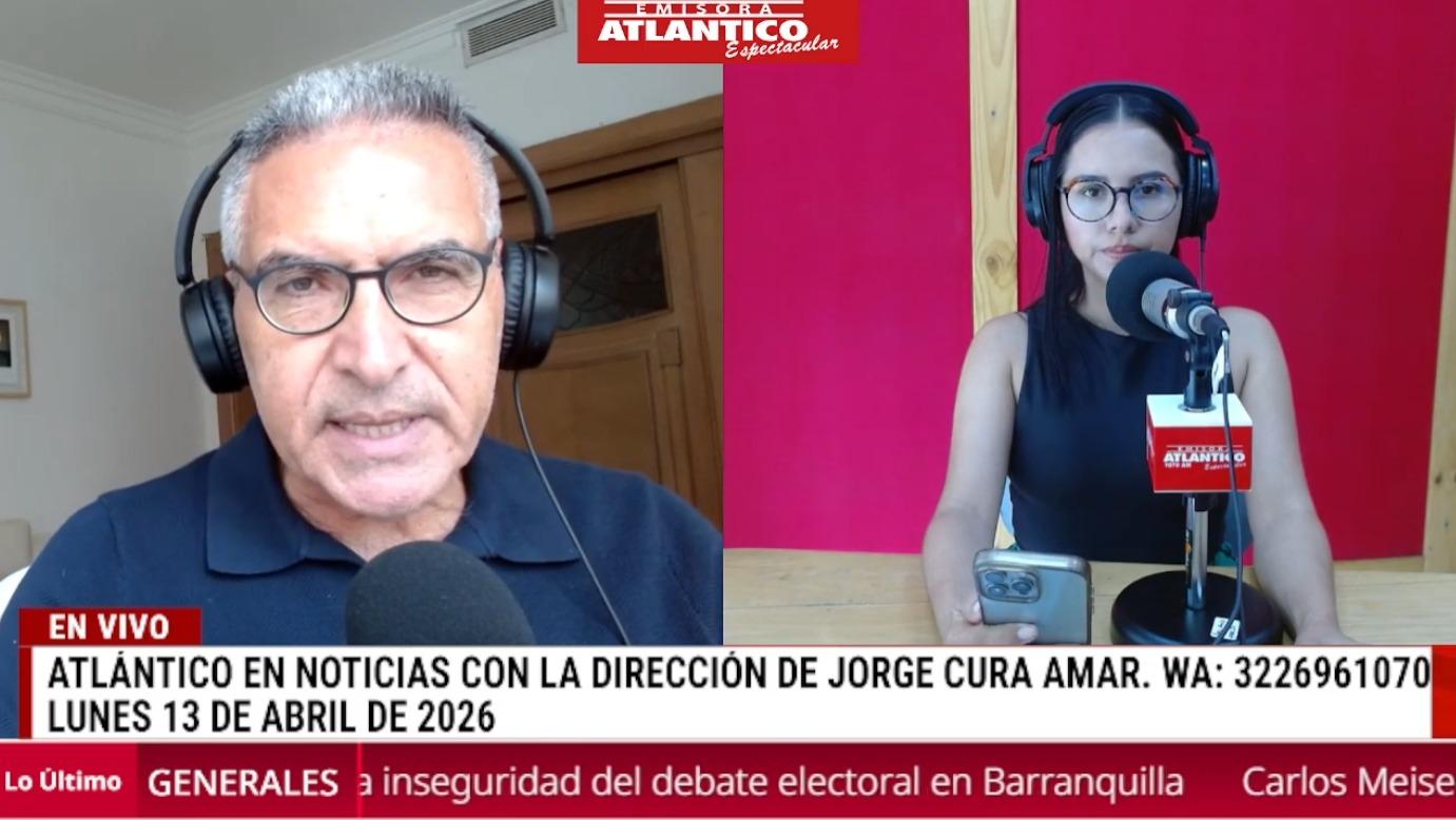 Transmisión de Atlántico en Noticias.