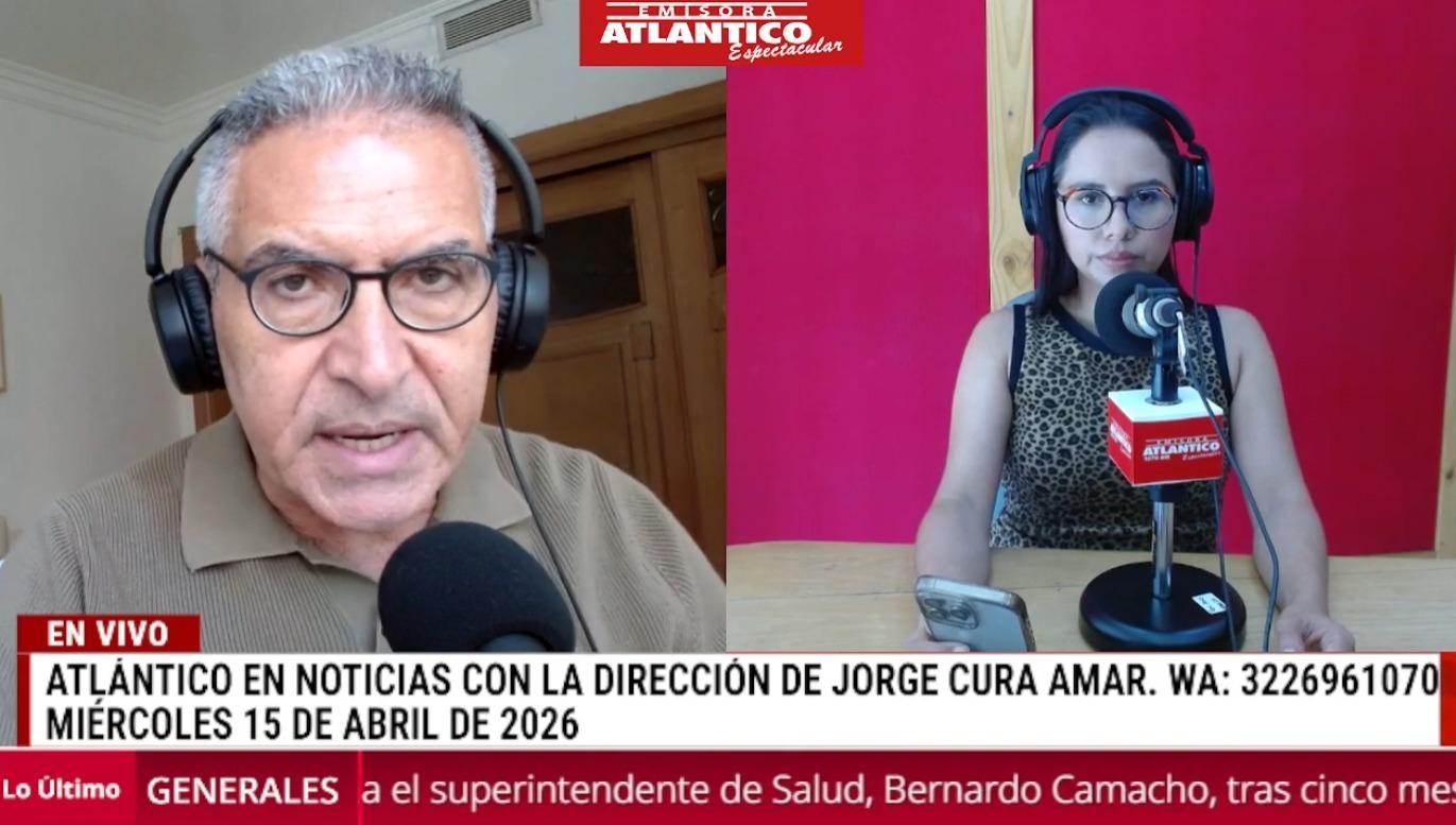 Transmisión de Atlántico en Noticias.