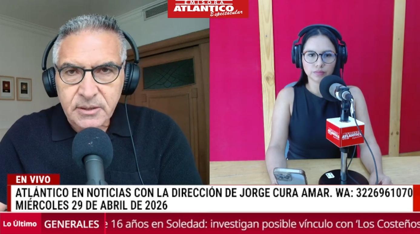 Transmisión de Atlántico en Noticias.