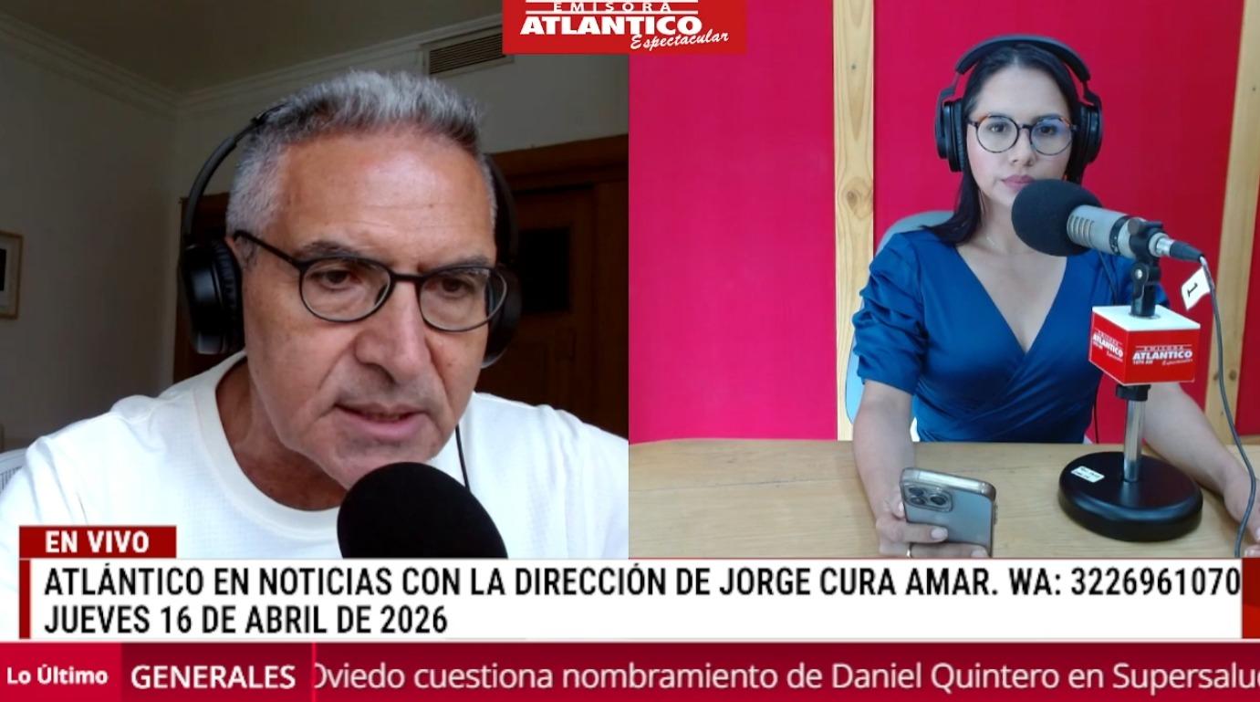 Transmisión de Atlántico en Noticias.