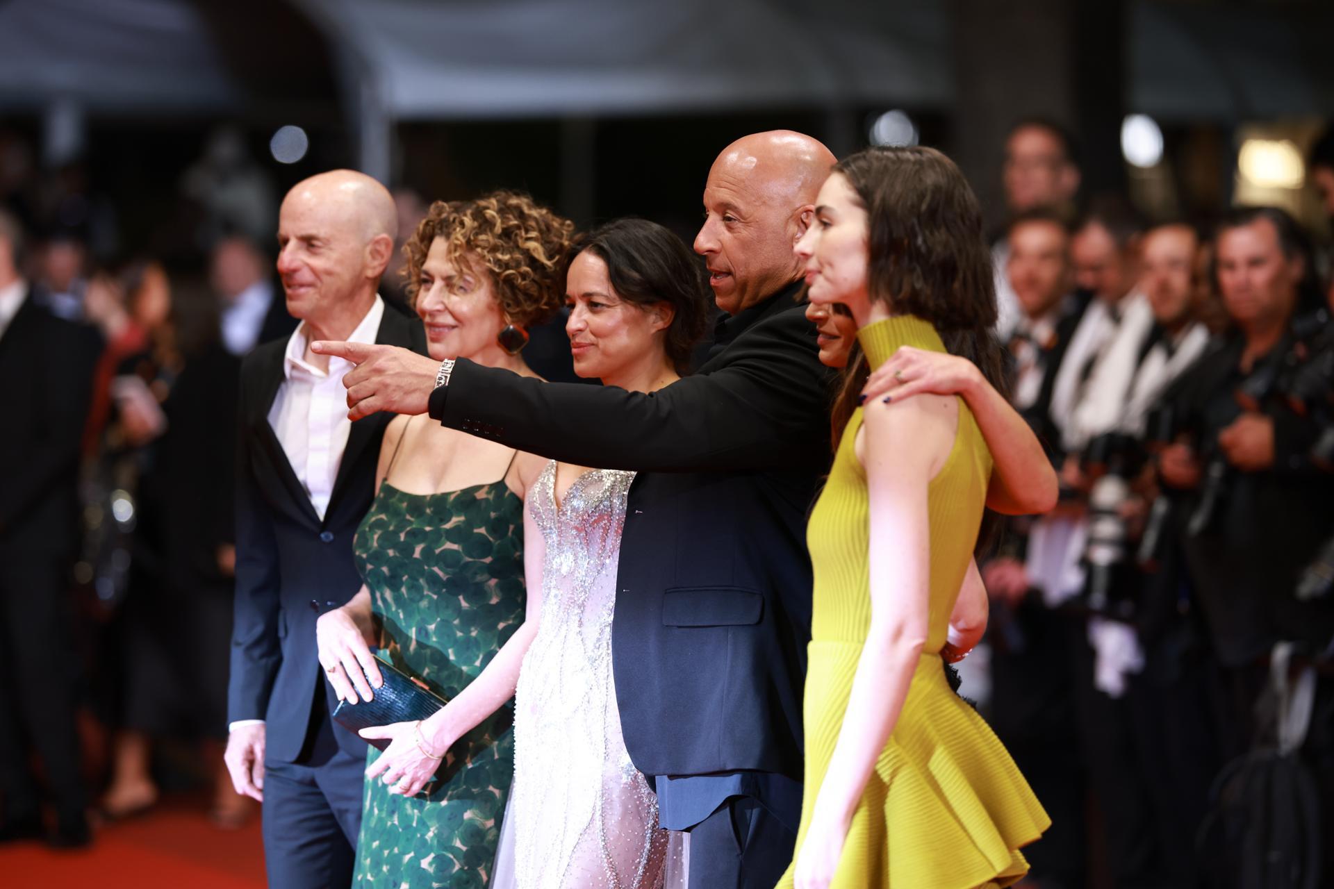 Los protagonistas de 'Rápidos y Furiosos'.