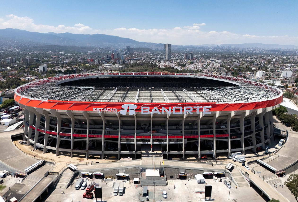 Estadio Azteca (Banorte) de Ciudad de México, sede del partido inaugural del Mundial 2026.