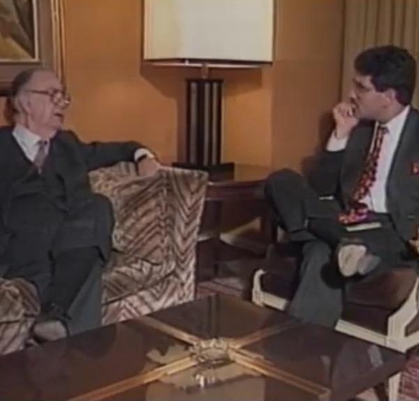 El Premio Nobel de Literatura, Camilo José Cela.