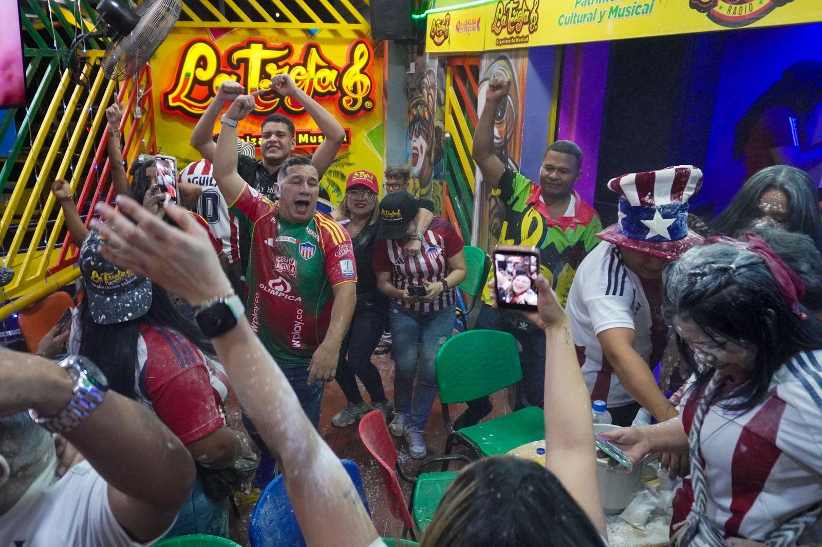 Celebración en La Troja.