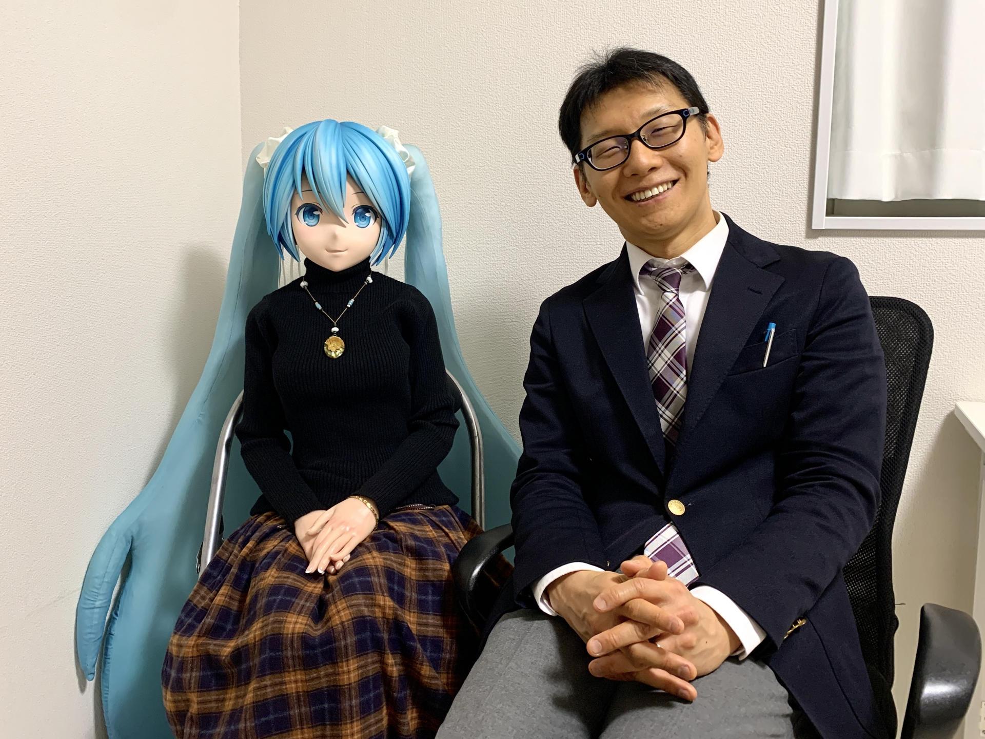 Boda con personaje ficticio en Japón.