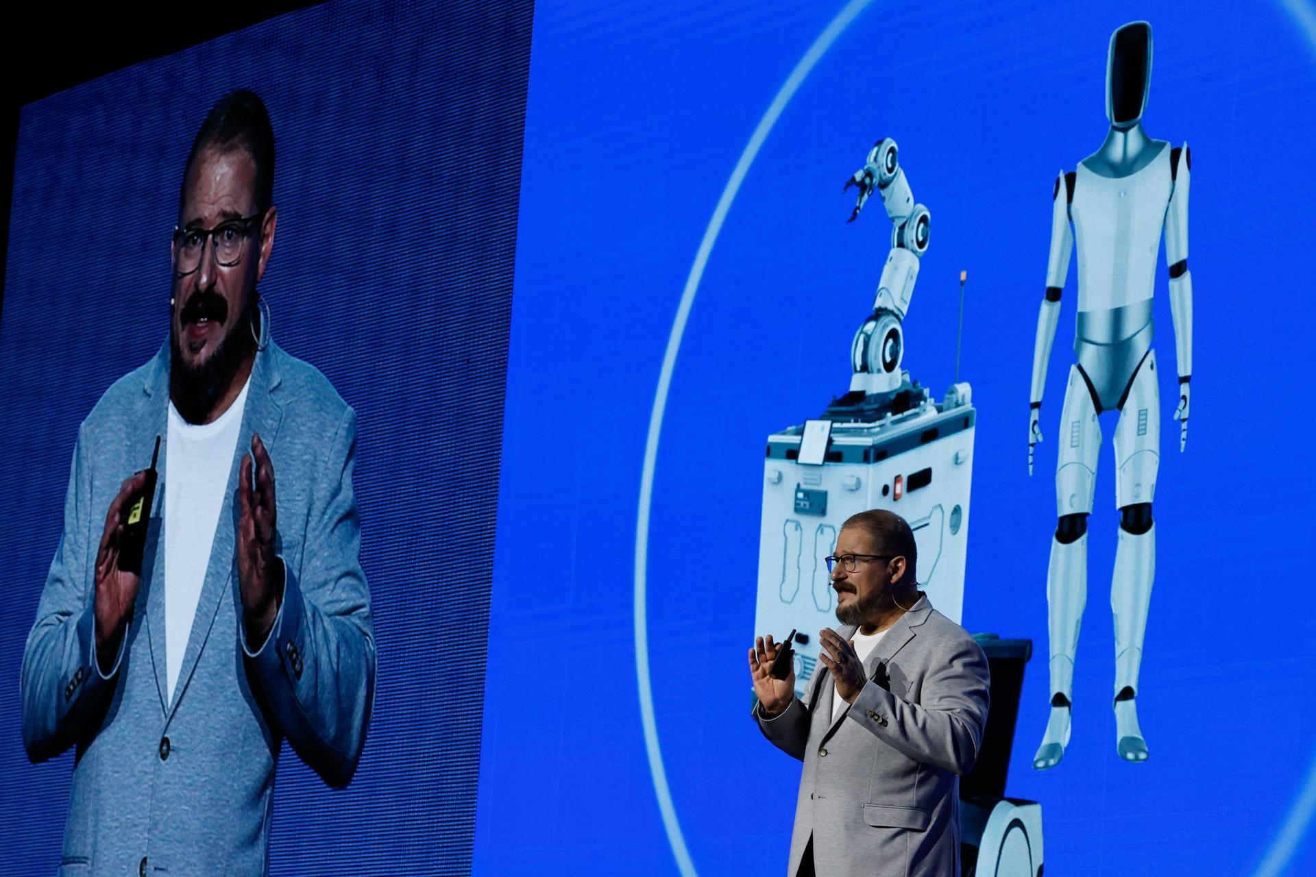 Cristiano Amon delivers, CEO de Qualcomm.