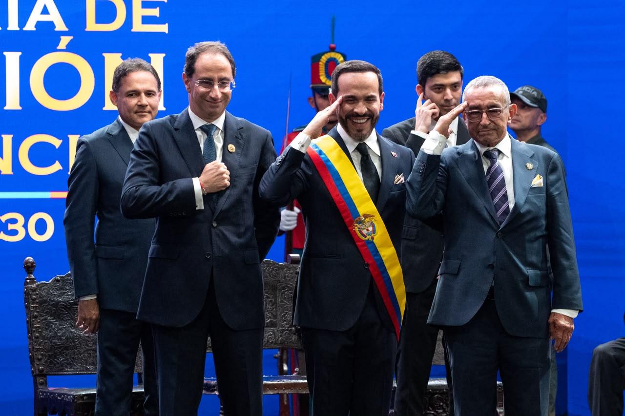 El Vicepresidente, el Presidente y don Luis Felipe Yagüé 