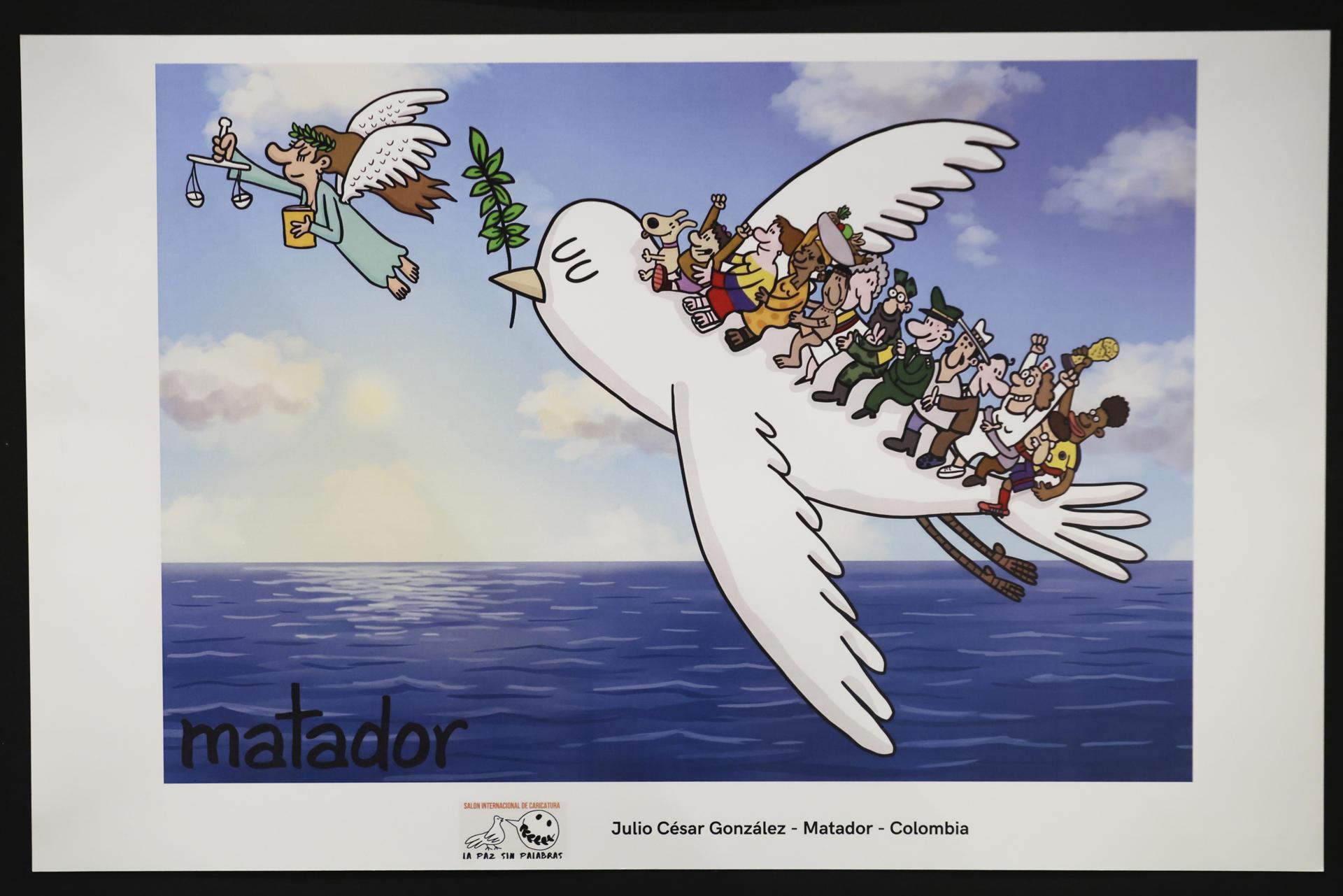 Dibujo del caricaturista colombiano Matador.