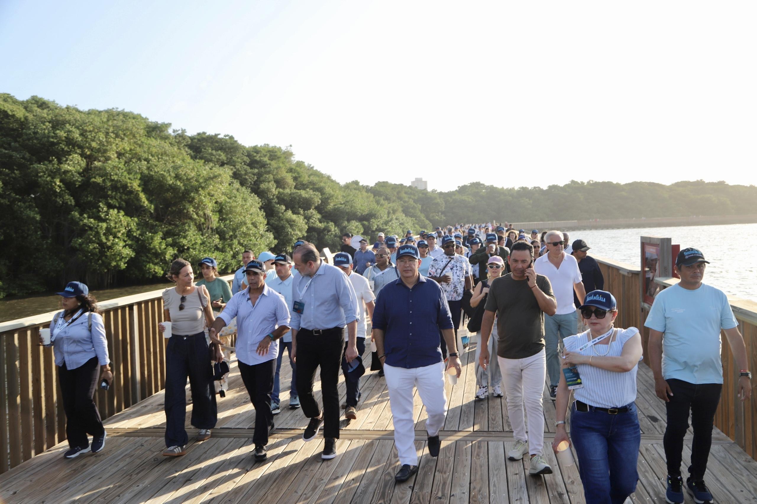 Recorrido en el Ecoparque Ciénaga de Mallorquín.